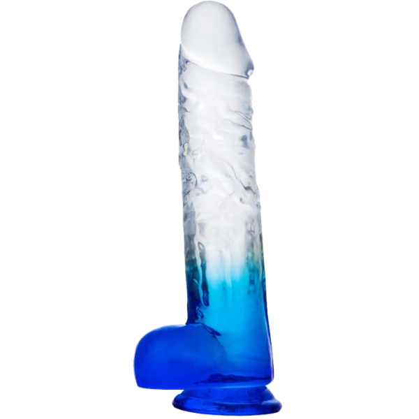 Dildo Traslucido Testiculos