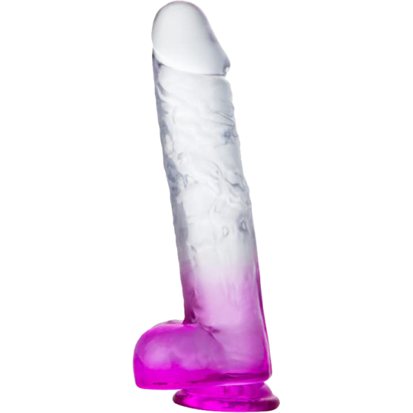 Dildo Traslucido Testiculos